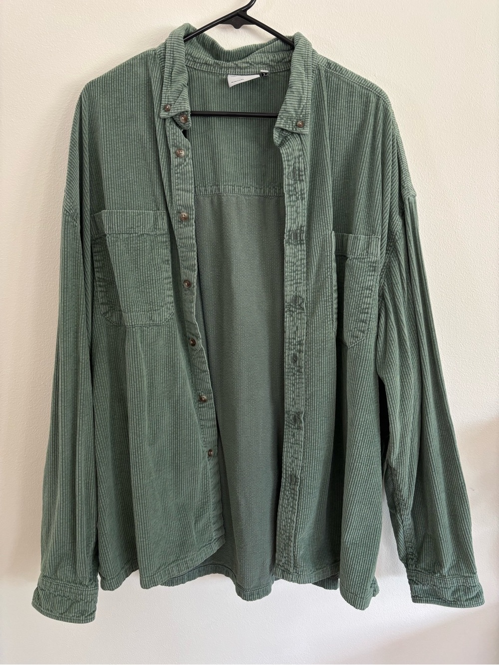 ASOS | Olive Green Corduroy Button-Up
